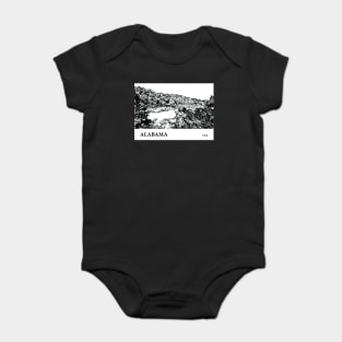 Alabama USA Baby Bodysuit